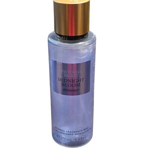Victoria's Secret Midnight Bloom Shimmer Mist - Blue and Gold